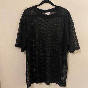 BP NORDSTROM OVERSIZED MESH TEE